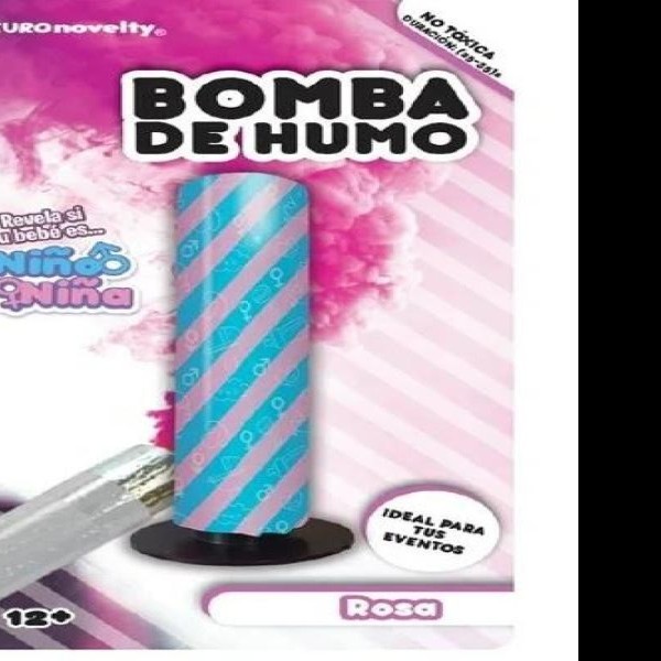 BOMBA DE HUMO BABY ROSA EURO E.6